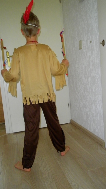 het indianenpakje